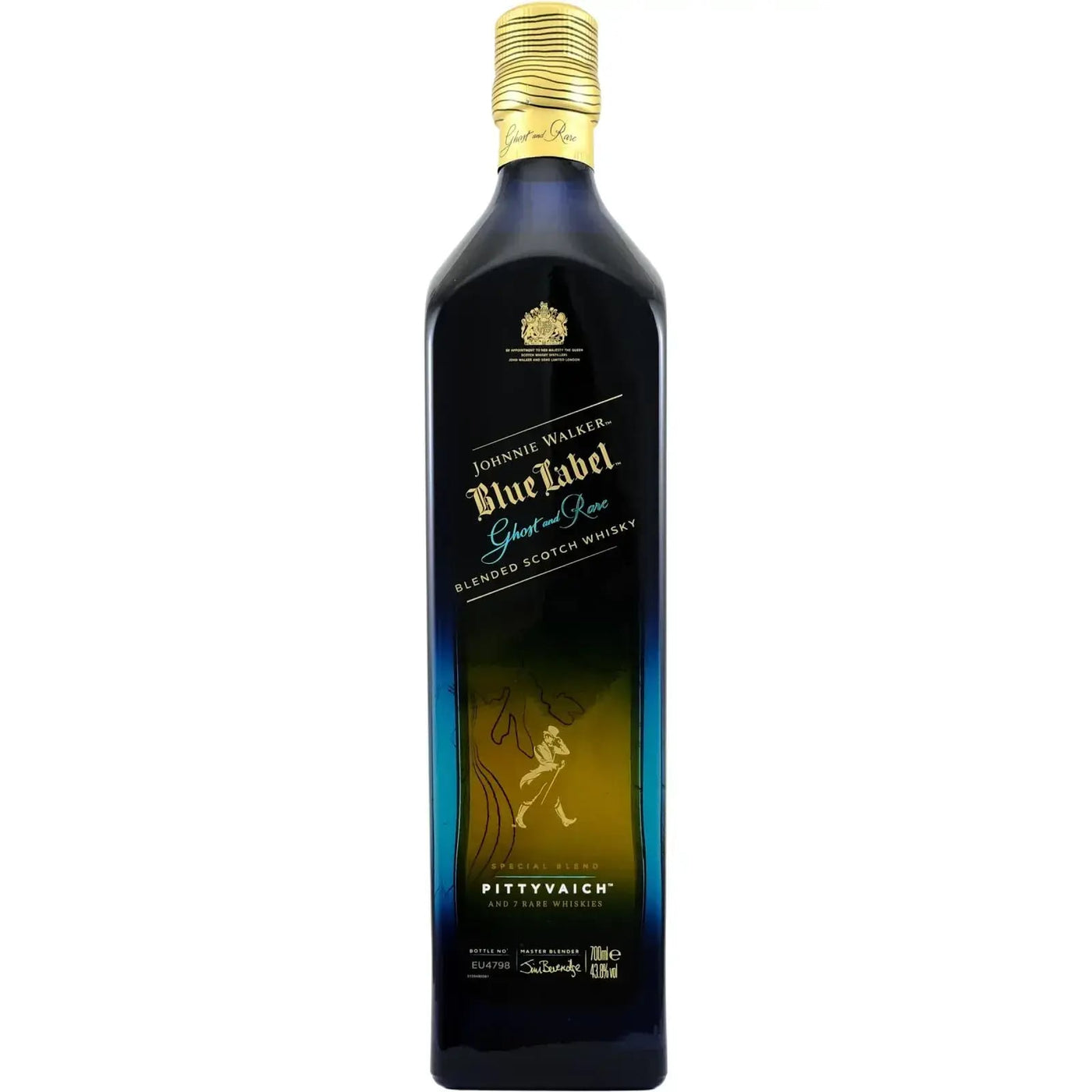 Johnnie Walker Blue Label Ghost & Rare Pittyvaich Blended Scotch Whisky product bottle