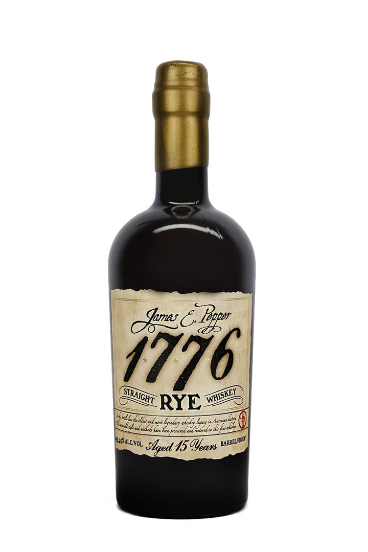 James E. Pepper 1776 15 Year Old Straight Rye Whiskey product bottle