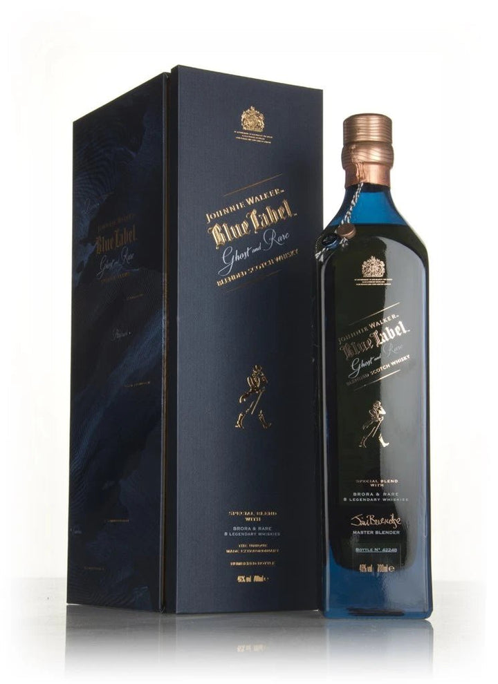 Johnnie Walker Blue Label Ghost and Rare Brora Blended Scotch Whisky