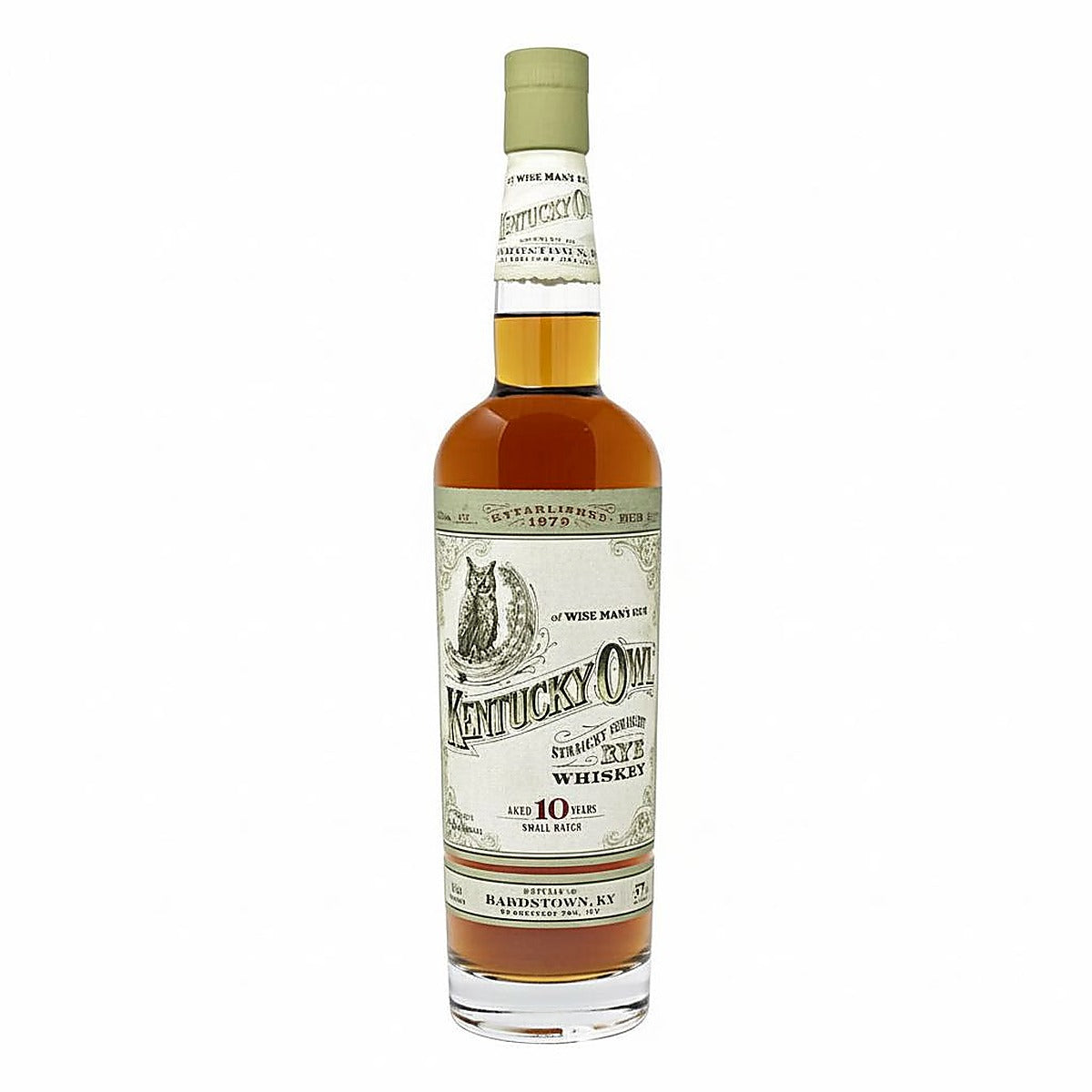Kentucky Owl 10 Year Old Rye Batch #3 Kentucky Straight Rye Whiskey product bottle