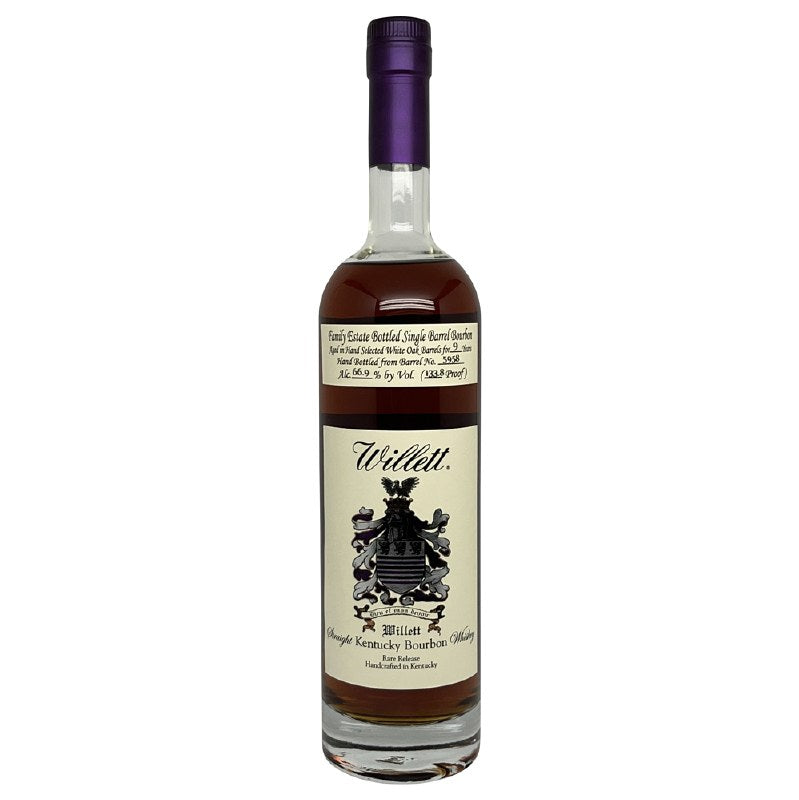 Willett 9 Year Old Single Barrel Straight Bourbon Whiskey product bottle