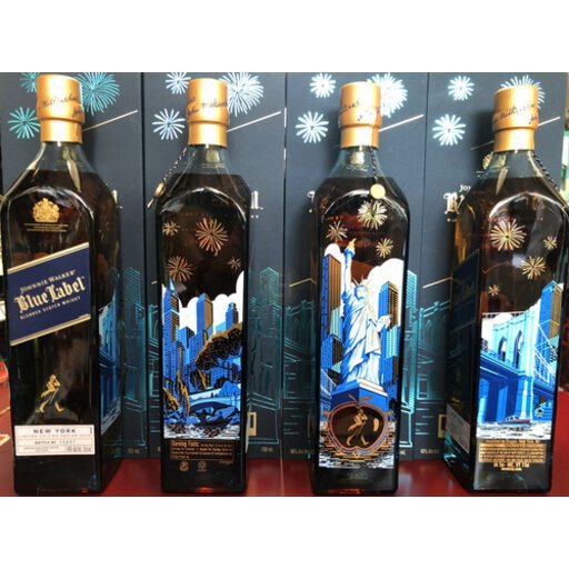 Johnnie Walker Blue Label New York 2023 Limited Edition Blended Scotch Whisky product bottle