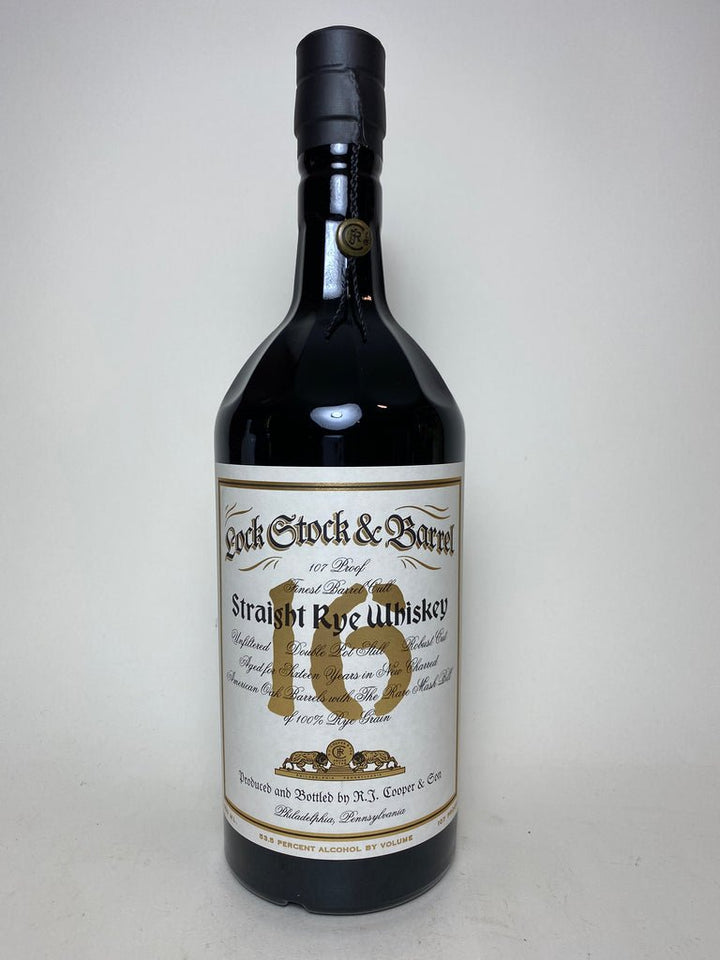 Lock Stock & Barrel 16 Year Old Straight Rye Whiskey