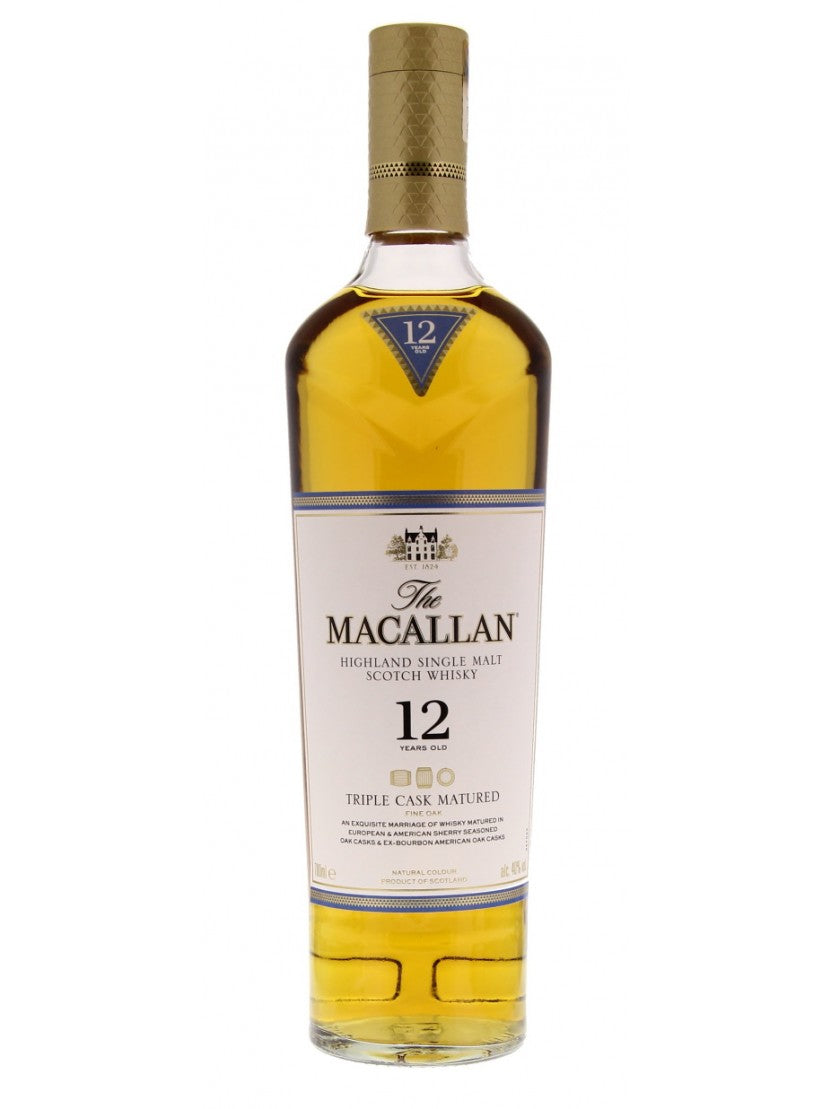 Macallan 12 Year Triple Cask product bottle