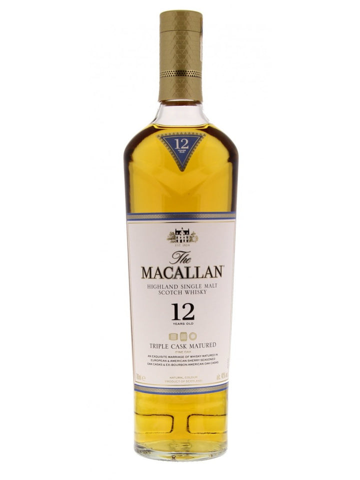 Macallan 12 Year Triple Cask product bottle
