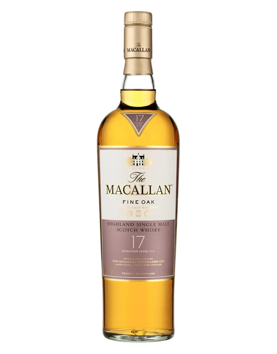 The Macallan 17 Year Old Fine Oak Single Malt Scotch Whisky product bottle