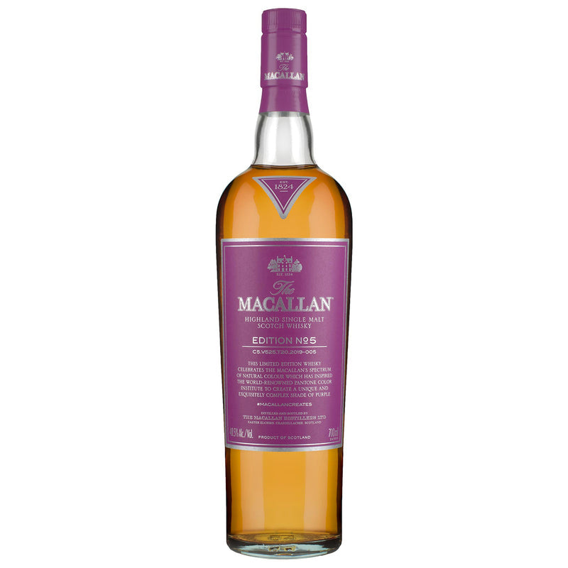 The Macallan Edition No. 5 Single Malt Scotch Whisky product bottle