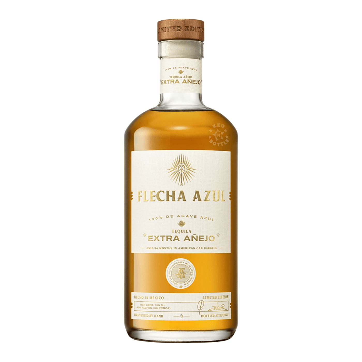 Flecha Azul Extra Añejo Tequila product bottle