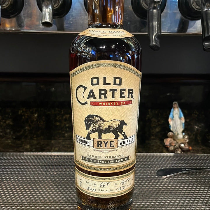 Old Carter Batch #8 Rye Whiskey