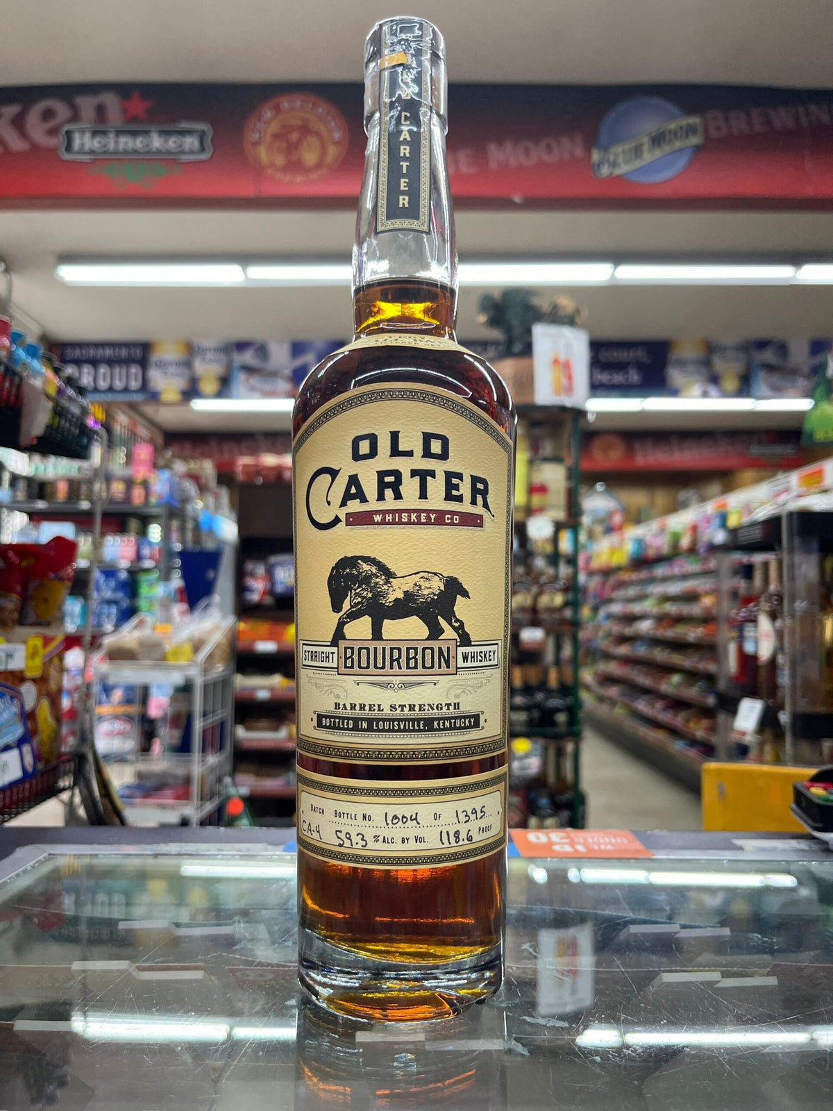 Old Carter Very Small Batch Straight Bourbon Whiskey