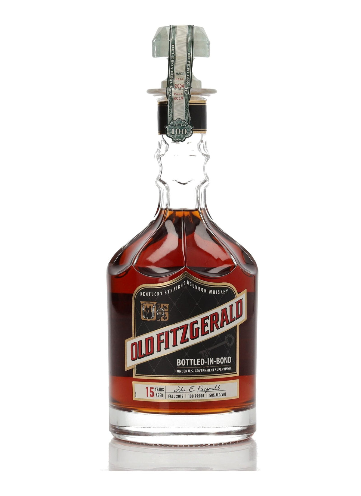 Old Fitzgerald 15 Year Old Bottled in Bond Kentucky Straight Bourbon Whiskey