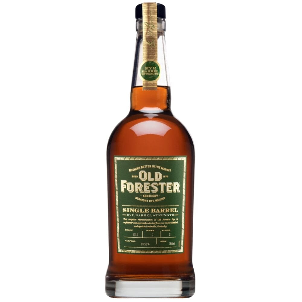 Old Forester Single Barrel Barrel Strength Rye Whiskey