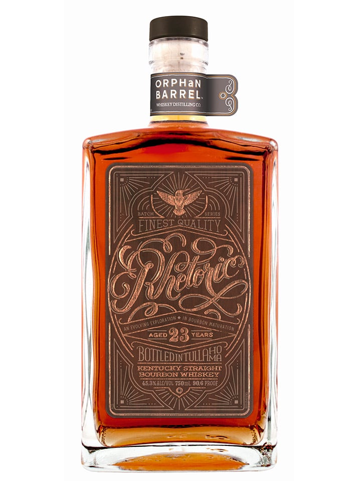 Orphan Barrel Rhetoric 23 Year Old Kentucky Straight Bourbon Whiskey product bottle