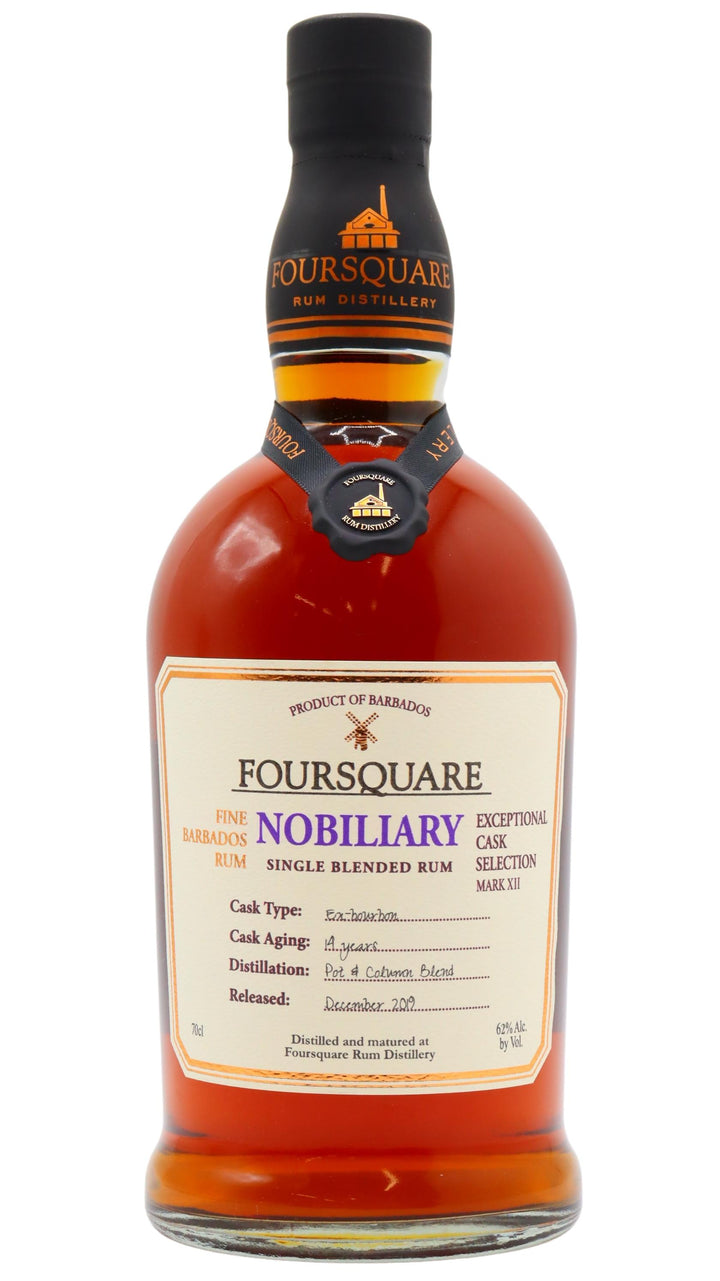 Foursquare Nobiliary 14 Year Old Rum product bottle