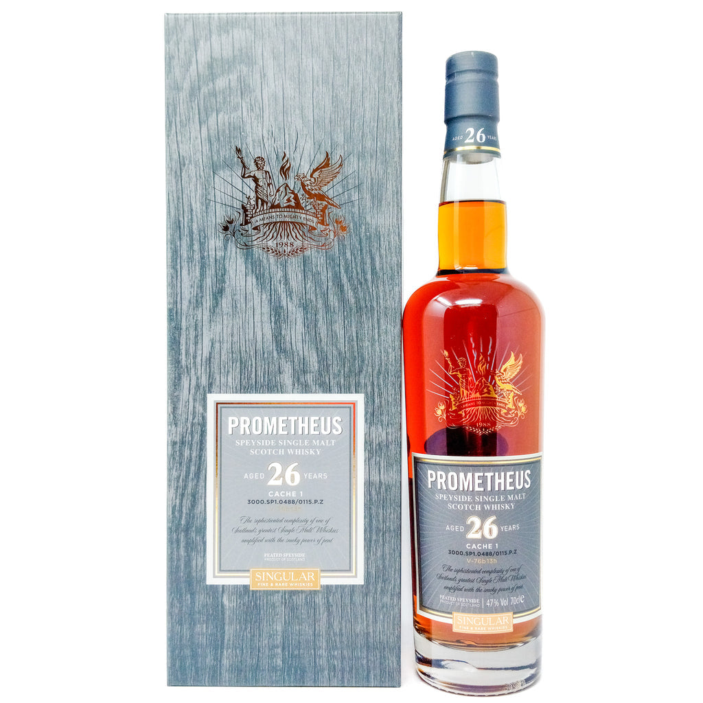 Prometheus 26 Year Old Speyside Single Malt Scotch Whisky Cache 1 product bottle