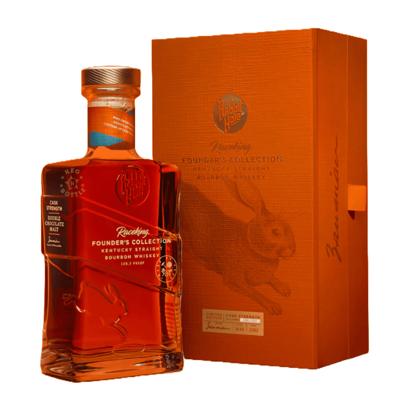 Rabbit Hole Founder's Collection: Raceking Double Chocolate Malt Bourbon Whiskey product bottle