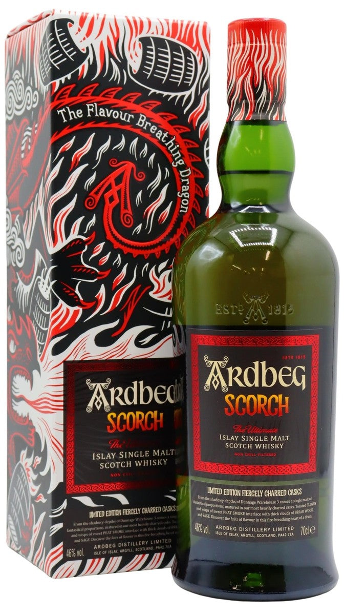 Ardbeg Scorch Limited Edition Fiercely Charred Casks product bottle