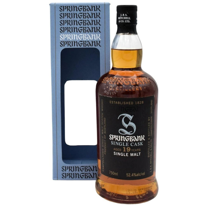 Springbank 19 Year Old Single Cask Single Malt Scotch Whisky (Cask Strength)