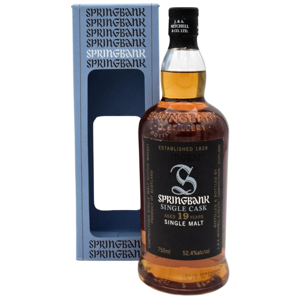 Springbank 19 Year Old Single Cask Single Malt Scotch Whisky (Cask Strength) product bottle