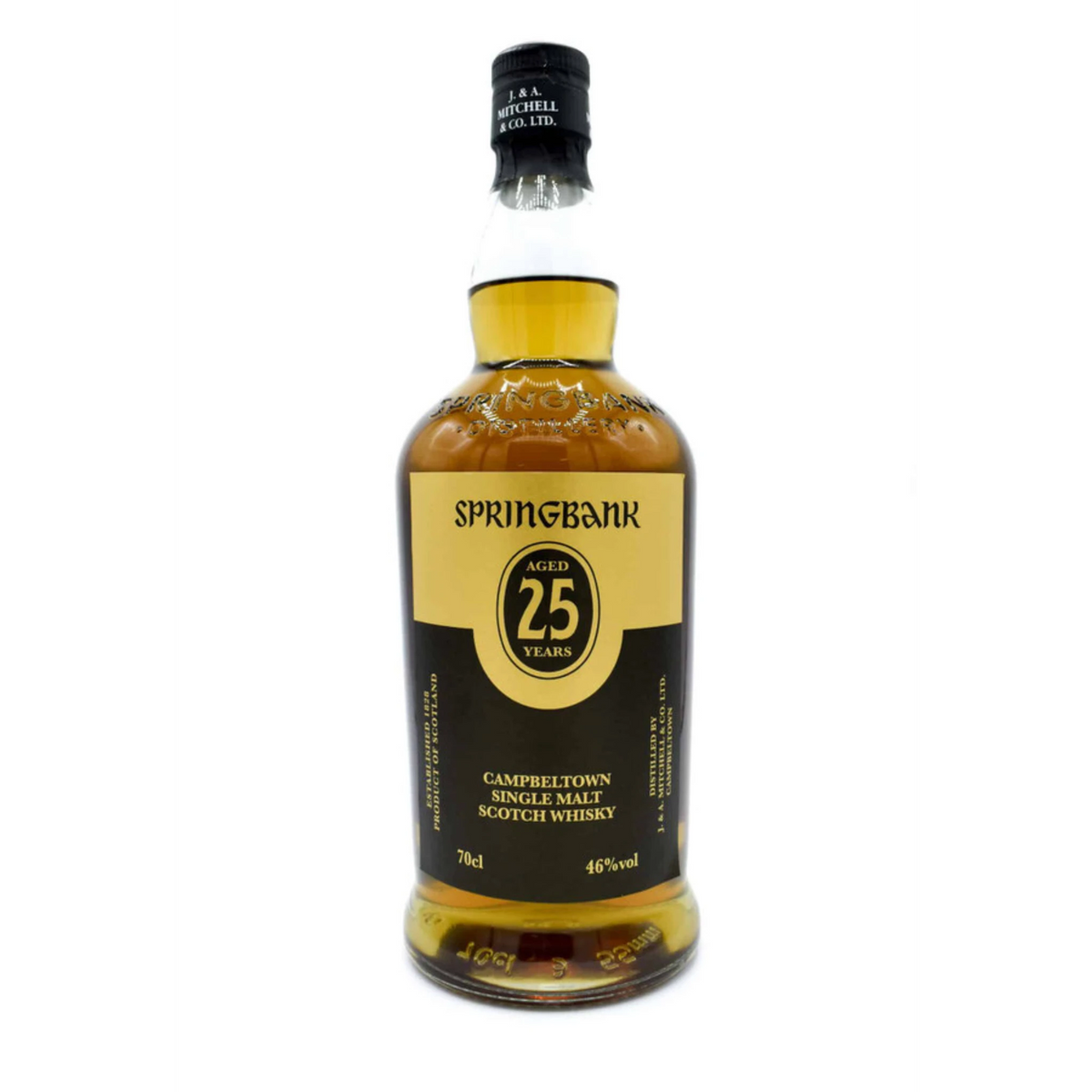 Springbank 25 Year Old Single Malt Scotch Whisky