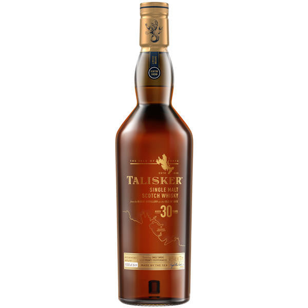 Talisker 30 Year Old Single Malt Scotch Whisky product bottle
