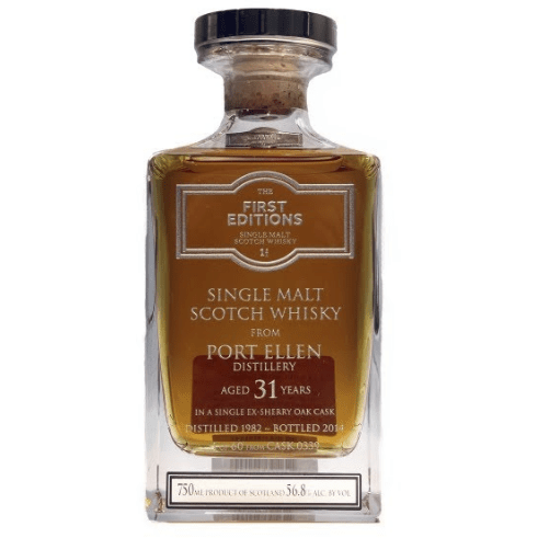 The First Edition 31 Year Old Port Ellen Single Malt Whisky product bottle