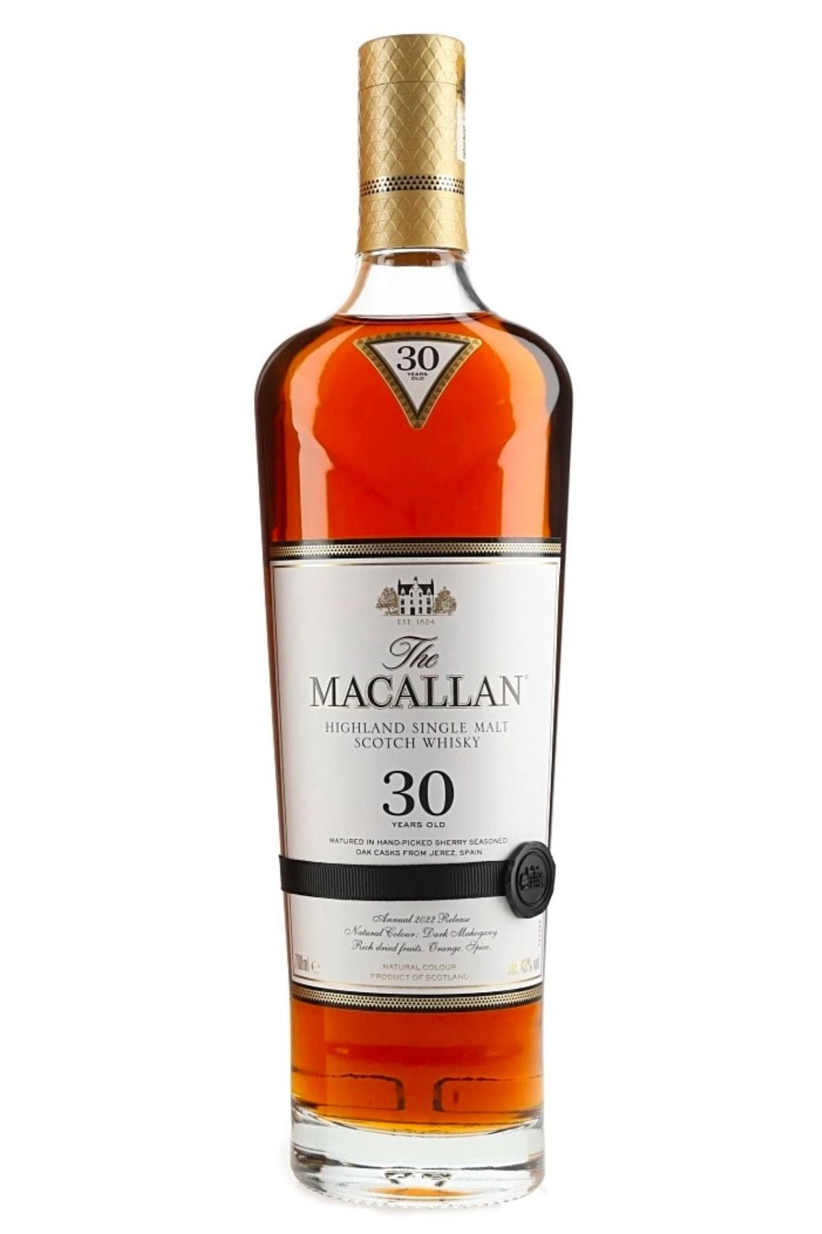 The Macallan 30 Year Old Sherry Oak Single Malt Scotch Whisky