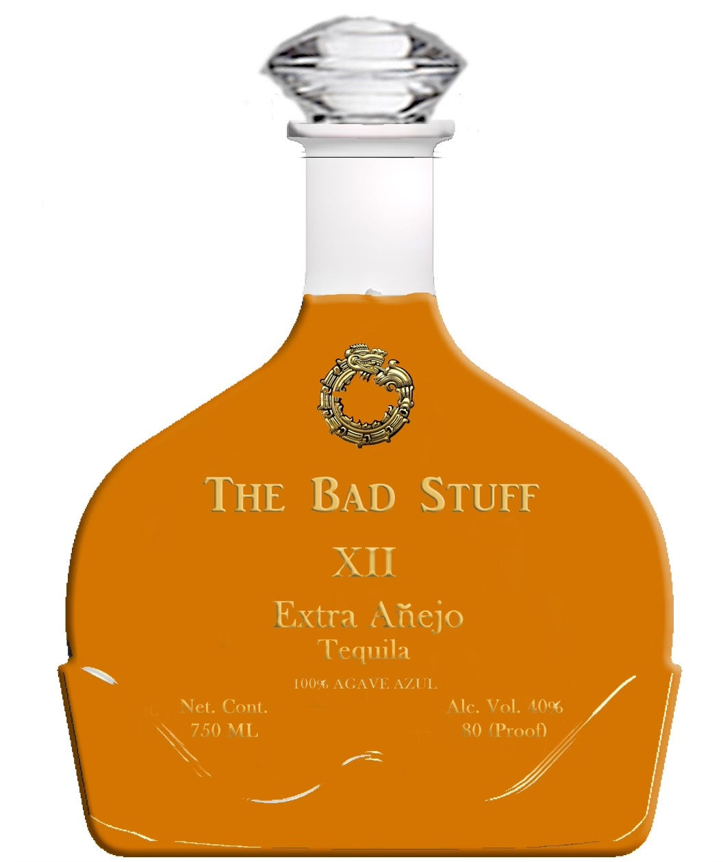 The Bad Stuff Doce Años Extra Añejo Tequila product bottle
