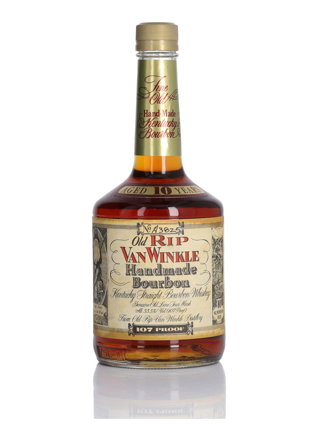 Old Rip Van Winkle 10 Year Old 107 Proof Bourbon Whiskey product bottle