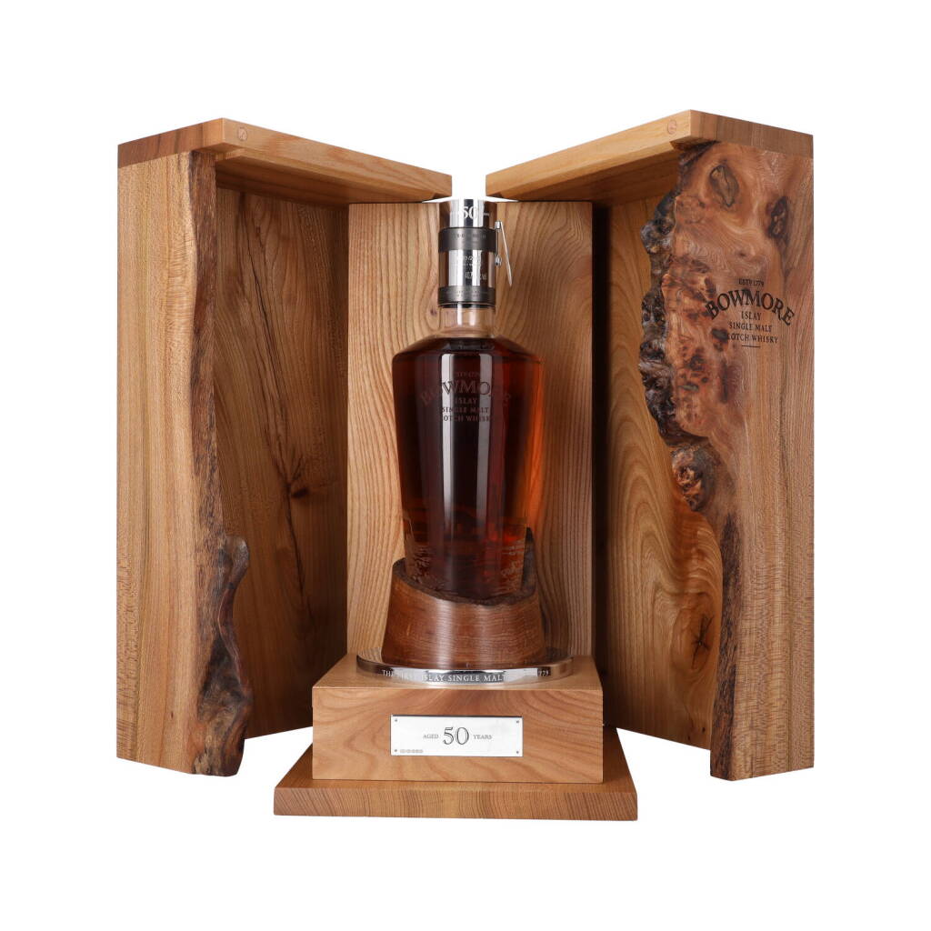 Bowmore 50 Year Old Single Malt Scotch Whisky product bottle