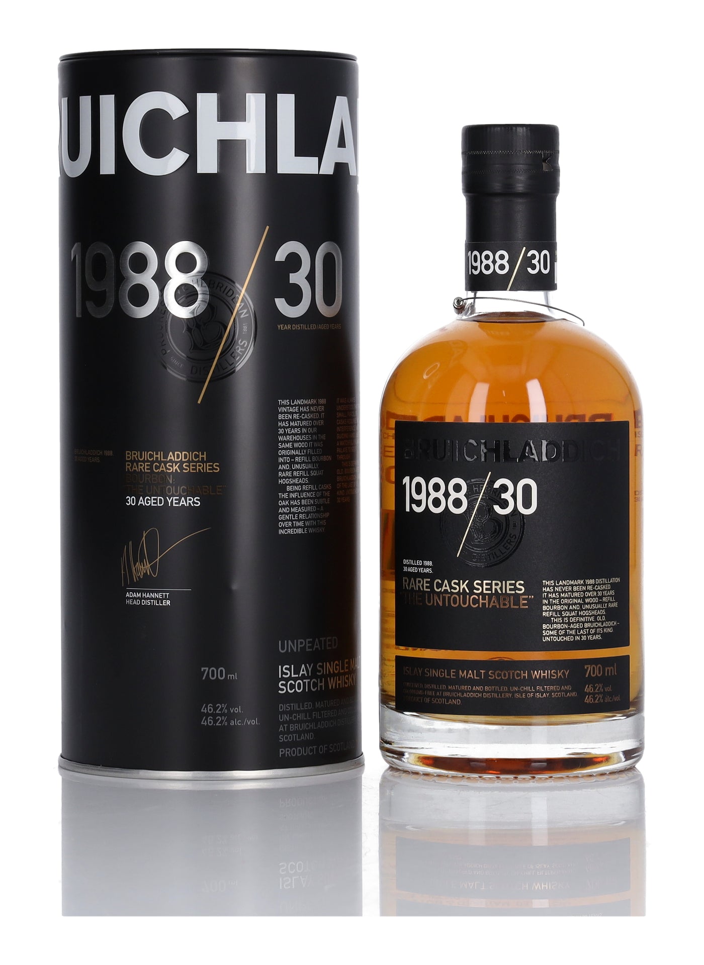 Bruichladdich 1988/30 Rare Cask Series: The Untouchable product bottle