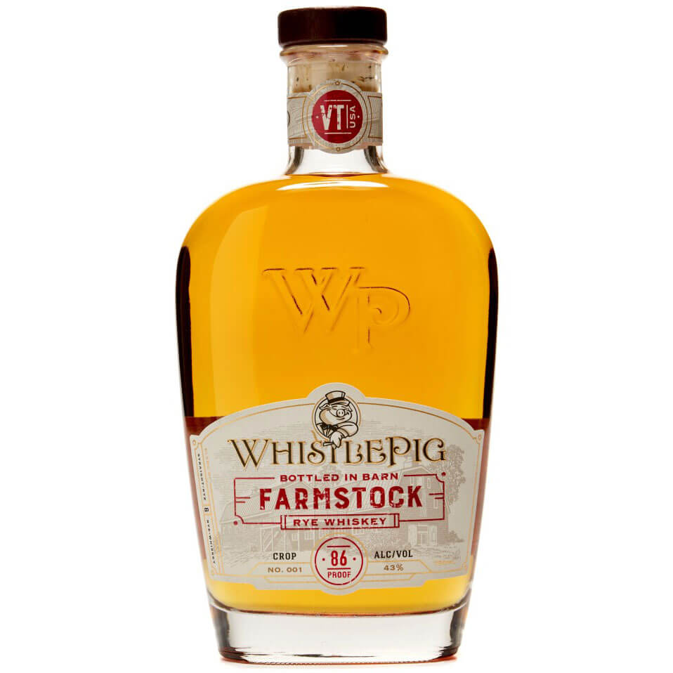 WhistlePig Bottled In Barn FarmStock Rye Whiskey Crop No. 001 product bottle