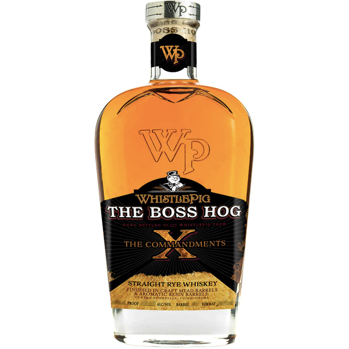 WhistlePig Boss Hog X The 10 Commandments Straight Rye