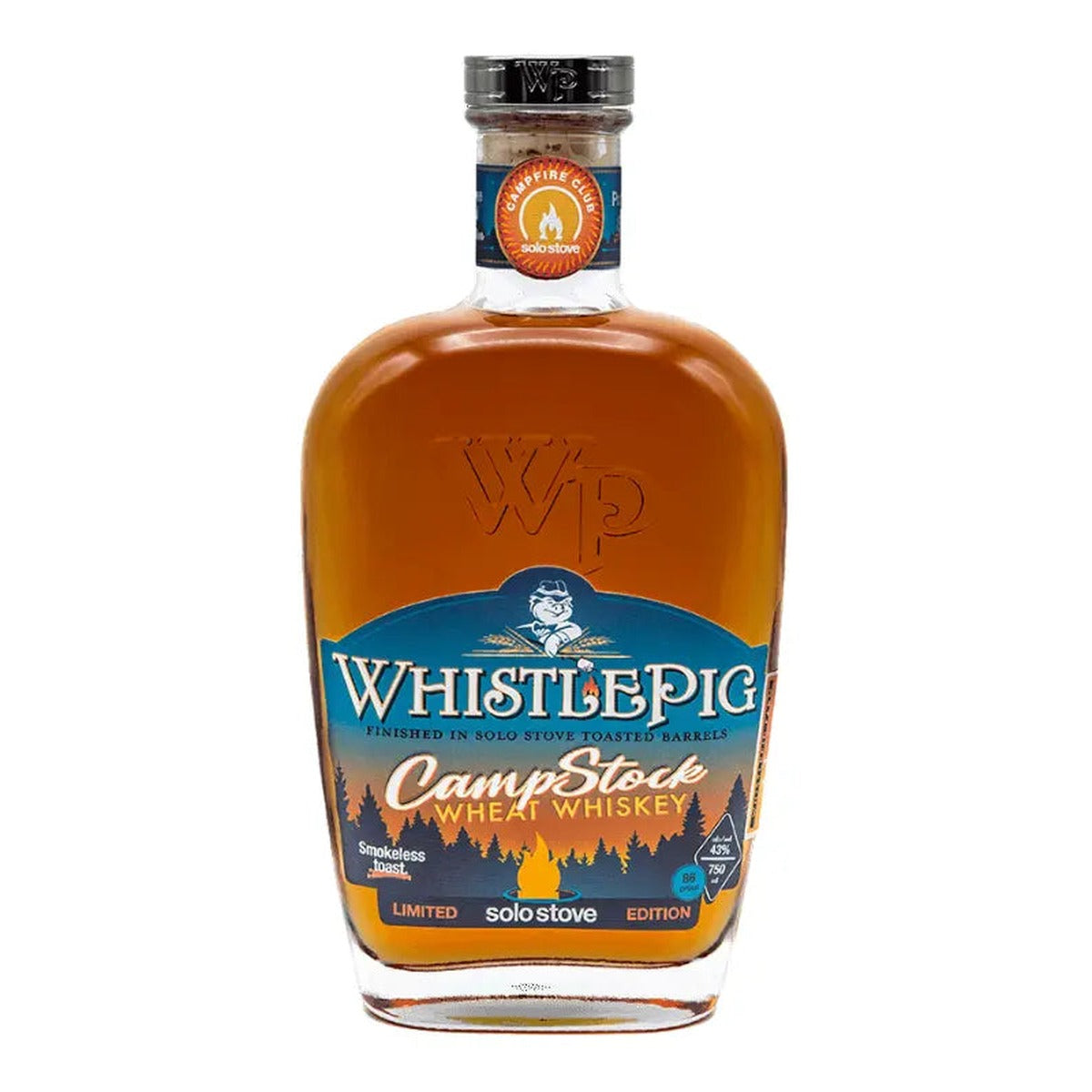 WhistlePig CampStock Solo Stove Limited Edition product bottle