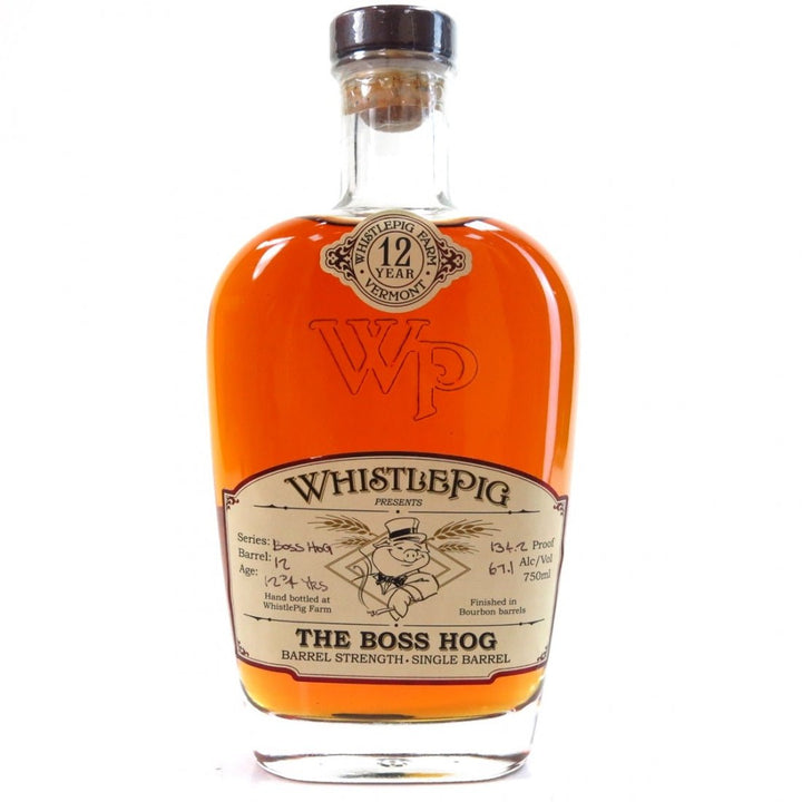 WhistlePig The Boss Hog Single Barrel 1st Edition Straight Rye