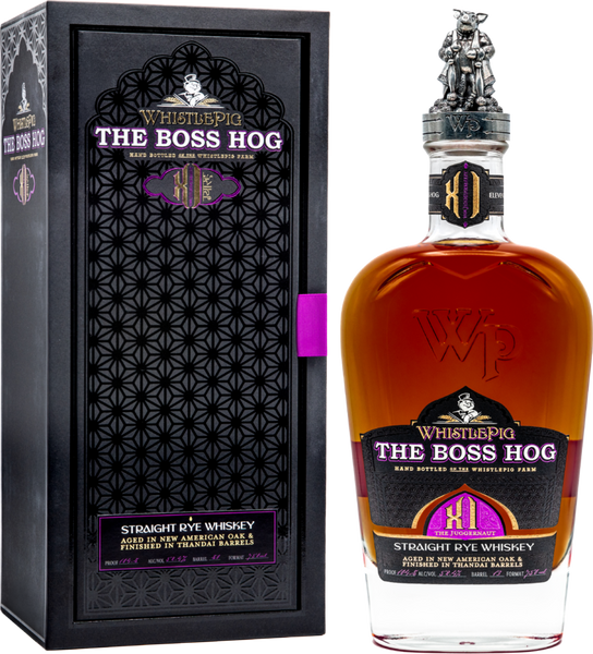 WhistlePig The Boss Hog XI: The Juggernaut Holi Edition Straight Rye Whiskey 750 mL product bottle