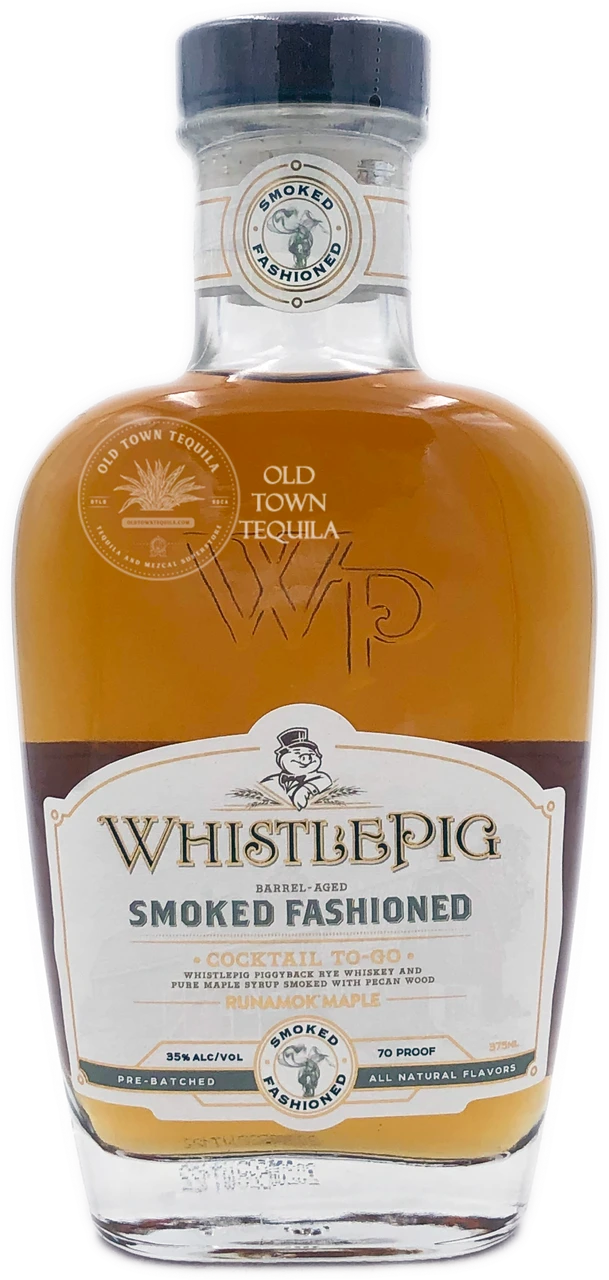 WhistlePig Smoked Fashioned Cocktail To-Go 375ml product bottle