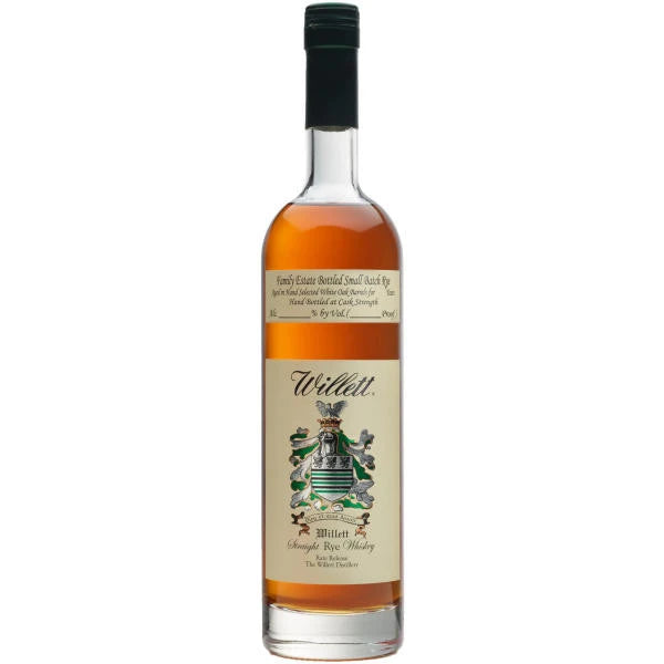 Willett Family Estate Bottled Single Barrel Rye Aged in White Oak Barrels for 9 Year 116.8 Proof "White Elephant" product bottle