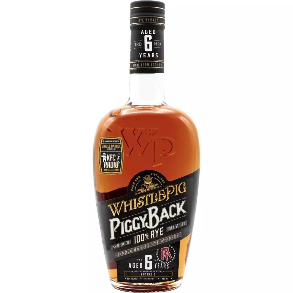 WhistlePig PiggyBack Barstool Barrel: KFC Radio product bottle