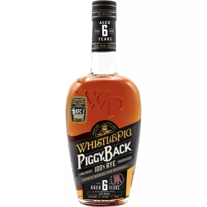 WhistlePig PiggyBack Barstool Barrel: KFC Radio product bottle